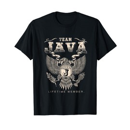 Team Java Lifetime Member - Java Name T-Shirt