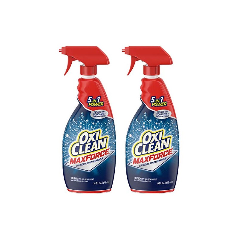 OxiClean Max Force Laundry Stain Remover Spray 16 Ounce -