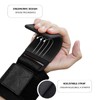 Weight Lifting Hooks Wrist Padding Pair of Straps 8 mm