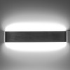 18W Modern Minimalist Aluminum LED Wall Lamp Bedside Hallway Bathroom