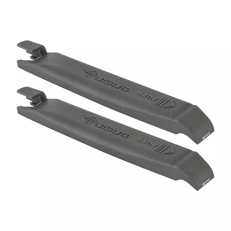 Origin8 Classique Bicycle Tire Levers Set Pair Gray