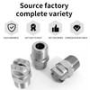 THOUDONER Stainless Steel 1/4BSPT High Pressure Spray Fan Washer Nozzle