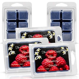 The Candle Daddy Black Raspberry Vanilla - Maximum Scented Wax Cubes/Melts- 5 Packs -10 Ounces Total- 30 Cubes