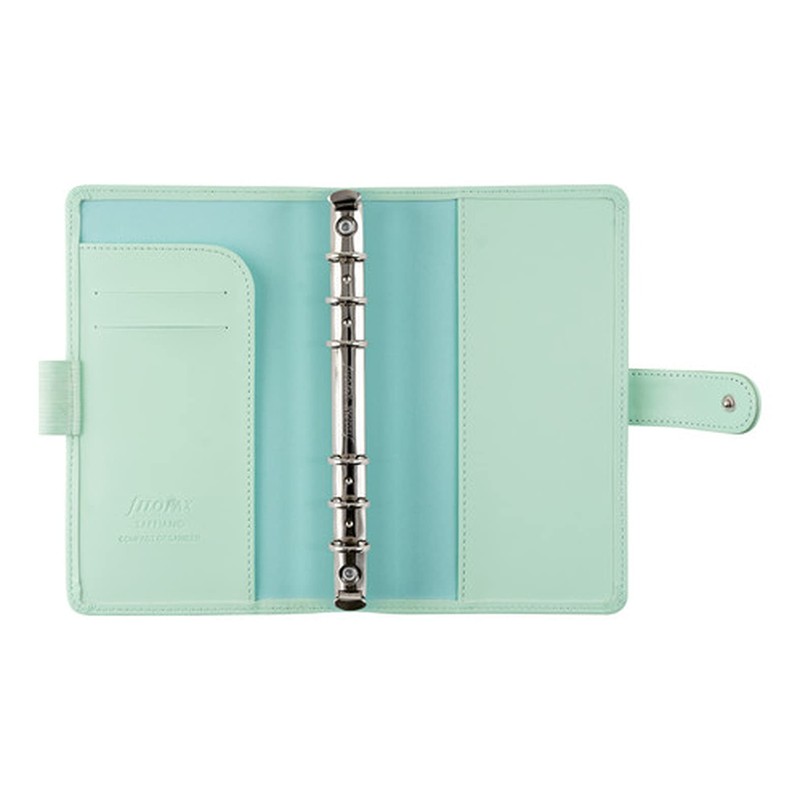 Filofax Personal Compact Saffiano Organiser - Neo Mint