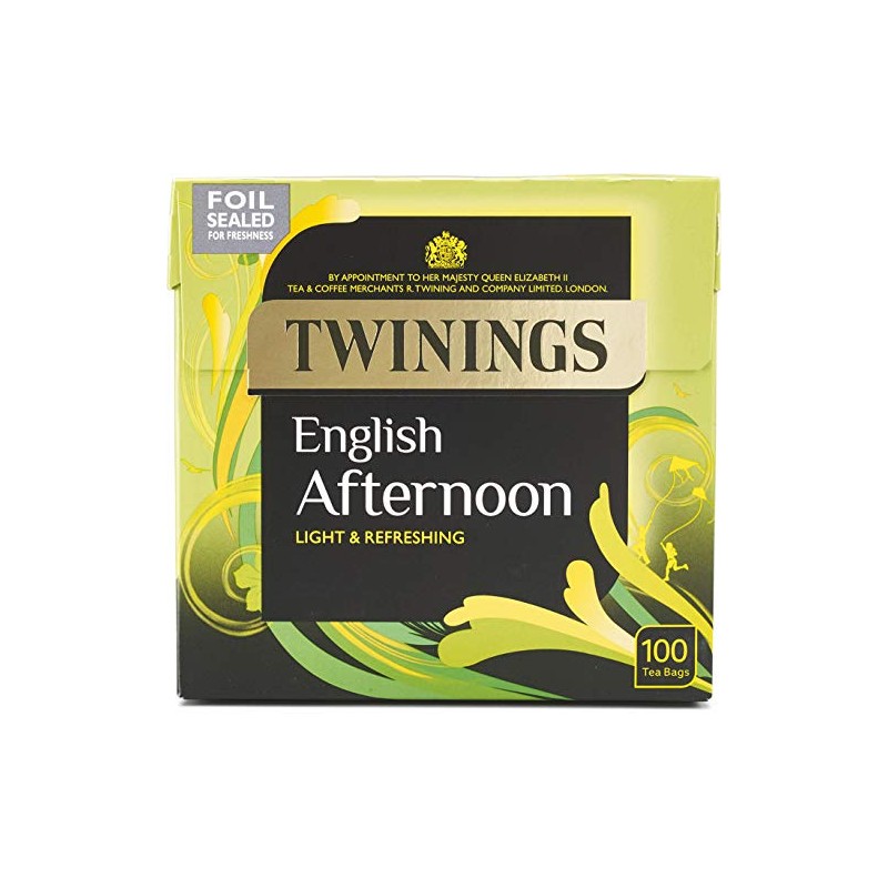 Twinings English Afternoon Black Tea, 100 Teabags