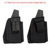 Taurus G2C/G3C IWB Optic Holster Right Hand fits Taurus PT111/140/G2/G2C/G3C