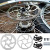 Mountain Bike Mechanical Disc Brake Cycling Bicycle Front Rear Set