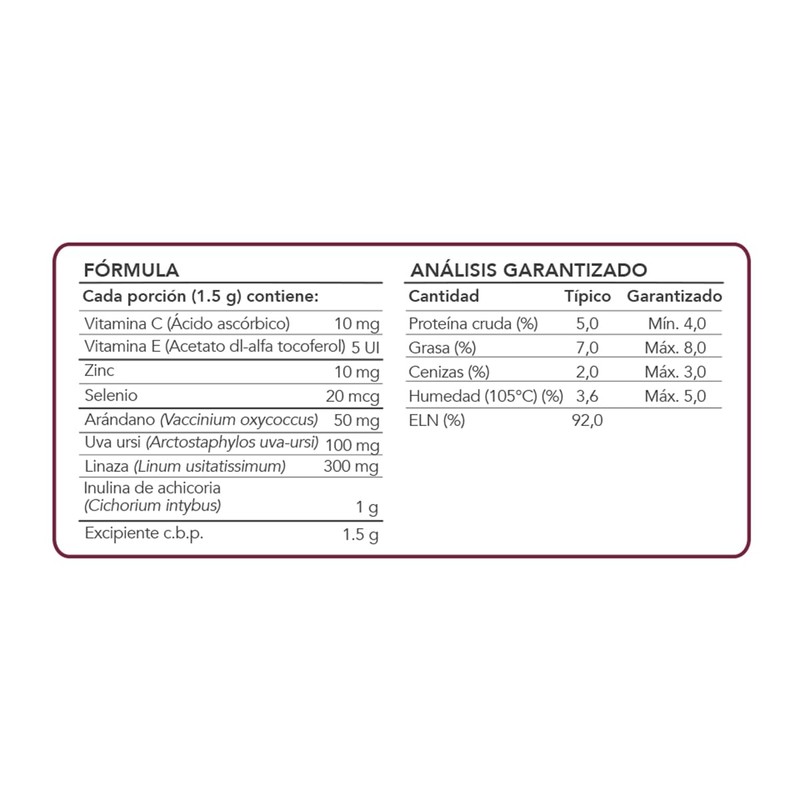 NTX BY NARTEX Suplemento Problemas Urinarios En Perros/Gatos 90g (Individual)