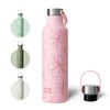 Bottle Bottle 600ml Insulated Water Bottle with Handle Hiking Drink