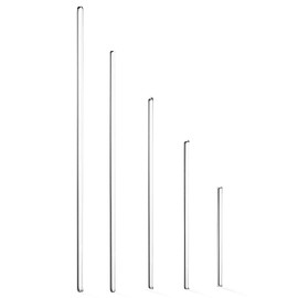 Young4us Glass Stirring Rod - 12" 10" 8" 6" 4" Long, 5 MM Diameter - 5 Pack