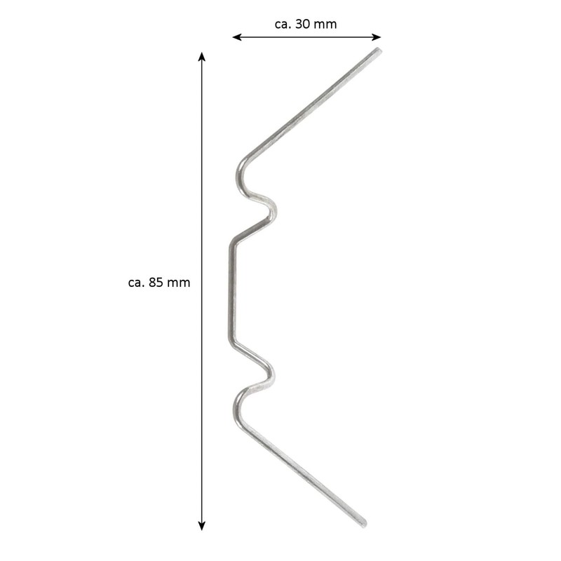 Zelsius® - Brackets / Clips x50 for Greenhouses
