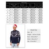 Wayleb Christmas Jumper Men's Half Zip Christmas Jumper with Reindeer