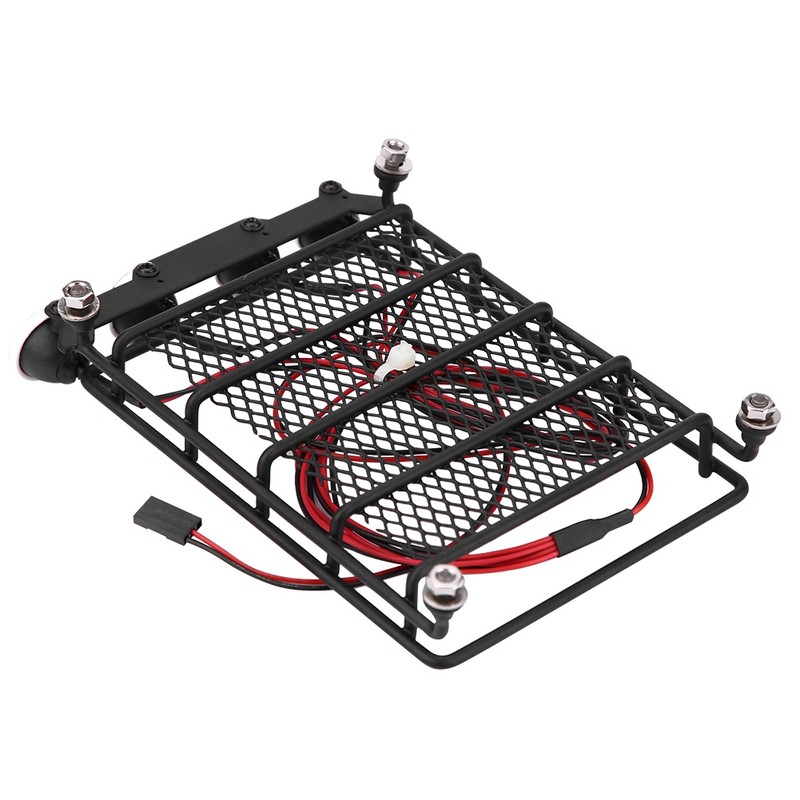 Roof Rack Luggage Carrier With LED Lights Round for Axial