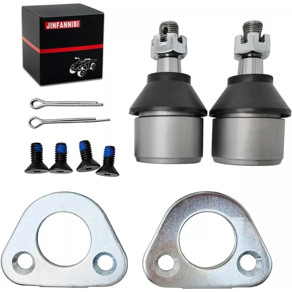 JINFANNIBI 2 Set Ball Joint & Bracket Kit for Polaris