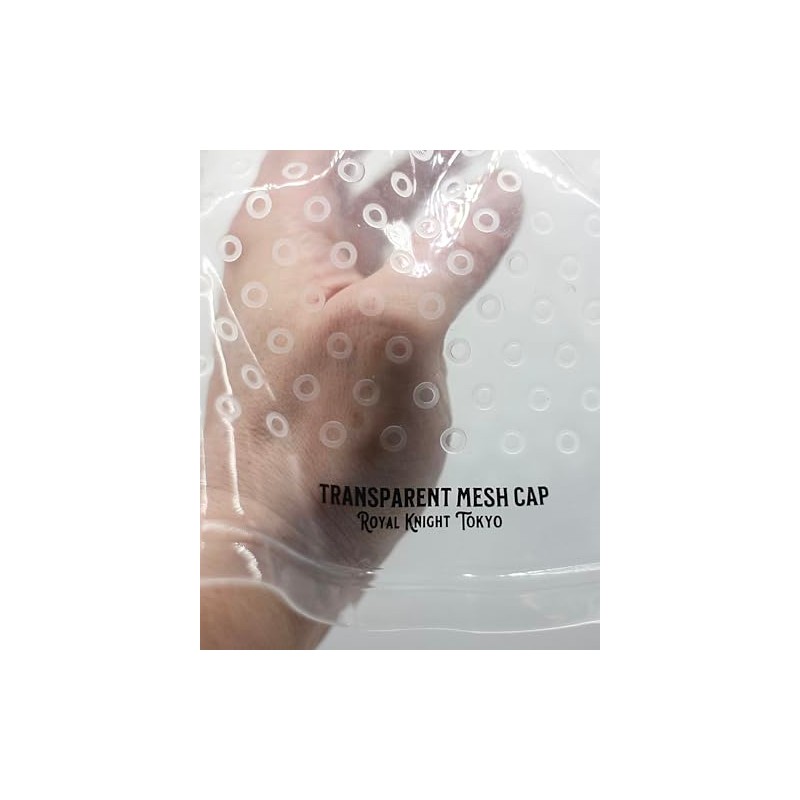 [Genuine] Transparent Hair Color Mesh Cap Set