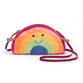 Jellycat Amuseable Rainbow Bag - L: 5 cm x l: 25 cm x h: 13 cm