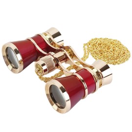 Opera Glasses Binoculars 3 X 25 Compact and Lightweight Optical BK7 Theater Glasses with Chain for Adults Kids Women in Concert Theater Opera