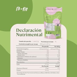 B-FIT B Pure Matcha Tea 150 g - Matcha en Polvo - Te Verde - Keto y Vegano - Sin Conservantes - Antioxidante - Calidad Pura y Ceremonial              