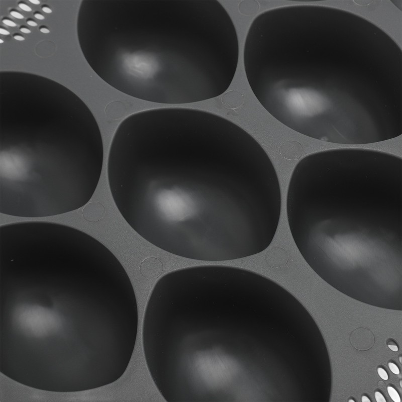 10 Holes Egg Poacher Insert Easy Release Portable Multifunctional Egg