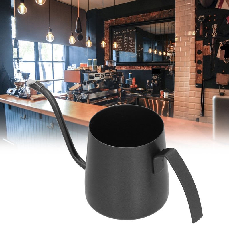 Coffee Pot Stainless Steel Long Narrow Spout Gooseneck Uncoated Tea