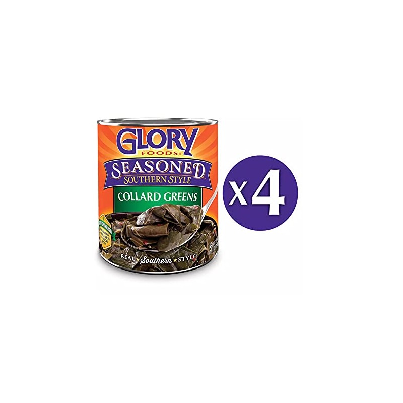 SEASONED COLLARD GREENS GLORY 4PK