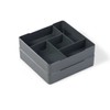 Durable Coffee Point Case Servierhilfe, Dispenser für Kaffeekapseln/Teebeutel/Zuckersticks, anthrazit, 338658