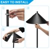 PATIKIL Squirrel Baffle for Bird Feeders Pole 17 inch, 2