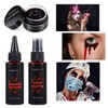 BOBISUKA Halloween Artificial Blood 3 Pieces: Blood Plasma + Artificial