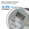 MEASUREMAN Digital Electric Meter 240V 3 Wire KWH Watt Meter