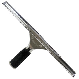 GBPro Professional Window Squeegee Stainless Steel Wiper 35cm / 14 inches, Ultimate Window Cleaning Equipment