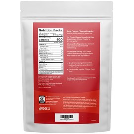 Judee’s Cream Cheese Powder 5 lb - 100% Non-GMO, Keto-Friendly - rBST Hormone-Free, Gluten-Free and Nut-Free - Made from Real Cream Cheese - Made in USA - Use in Spreads, Dips, and Baking
