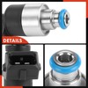 A-Premium 3 Holes Set of 6 Fuel Injectors Compatible with