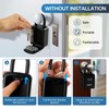 NBYT Portable Key Cabinet with Combination Lock, House Keys to