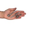 Marcopol Pack of 50 Galvanised Steel, Hex Head, Self-Drilling Screws