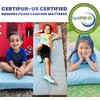 Matrix Cell Memory Foam Roll-Up Camping Mattress for Kids, Folding