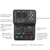Dpofirs Professional Mixer Sound Board Console, 48V 2 Channel Desk