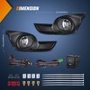 Nilight Fog Light Assembly Compatible with 2013 2014 2015 Nissan