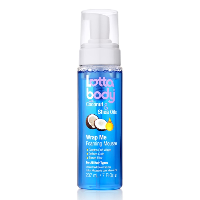 Lottabody Wrap Me Foaming Mousse with Coconut & Shea Oils,