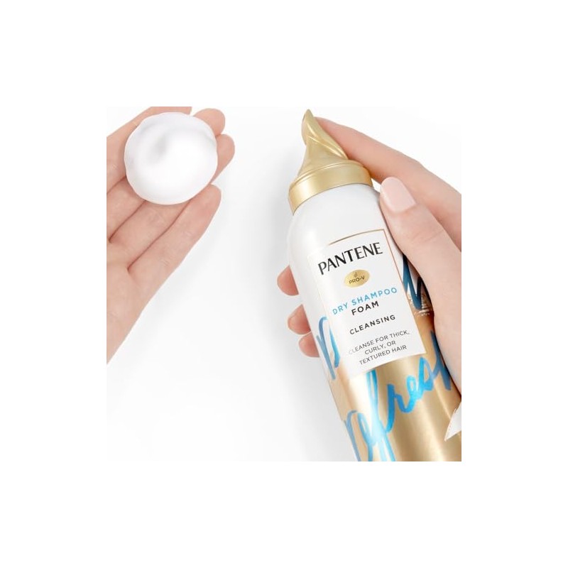 Pantene Pro-V Refresh Champú Limpiador Seco Espuma, 5.9Oz