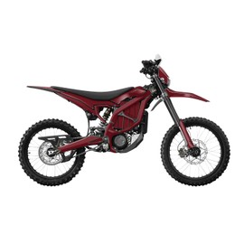 Surron Ultra Bee Graphics Kit Wrap - Solid Burgundy - Sur-Ron Skin - Premium 3M Vinyl Protective Wrap Decal Cover - Easy to Apply | Crafted in The USA by MightySkins