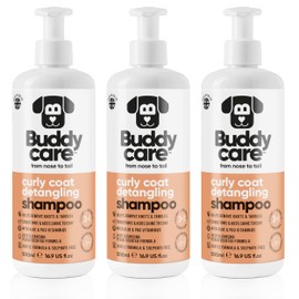 Curly Coat Dog Shampoo by Buddycare | with Aloe Vera and Pro Vitamin B5 (50.72oz)