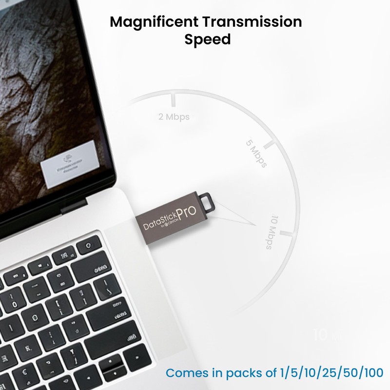 Centon Electronics DataStick Pro USB 2.0 Flash Drive, 64 GB,