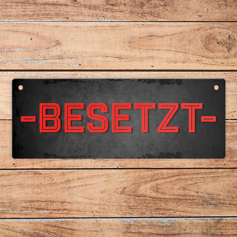 Studded - Free Reversible Sign with Cord