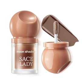 SACE LADY Contorno líquido, mezclable y de larga duración, crema bronceadora 3D para rostro, ojos y labios (color marrón topo, 0.13 onzas)