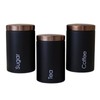 LOVIVER #N/A 3pcs Metal Containers with Lids, Coffee, Tea, Sugar