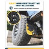 Trumgeta 4PCS Upgraded Truck Mud Flaps Fit for Toyota Tundra