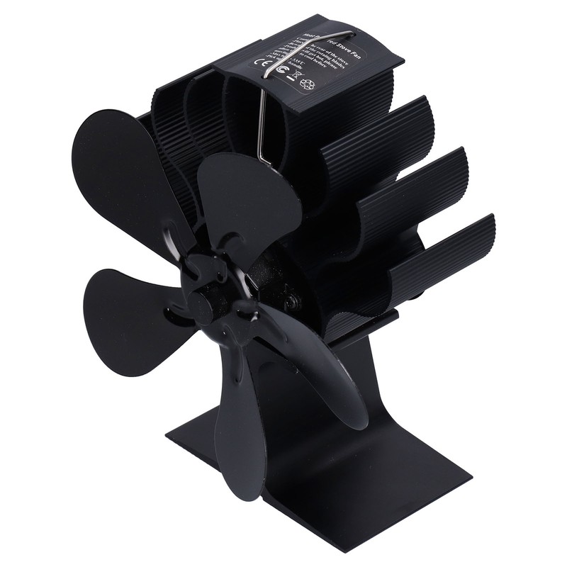Stove Fan Single Head 5 Blade Wood Burning Fireplace Fan