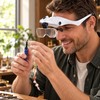 Hand-Free Magnifier for for Reading, Crafts, Detailed Work and