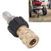 Garden Hose Quick Connector Set 3/8in 3/4in American Garden Hose