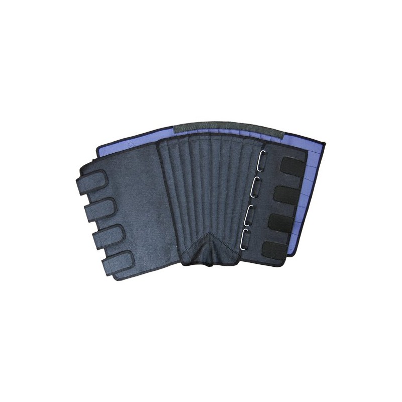 SOKAIDO Safety Long Leg Bands, Magic Type, No Hood, Black,